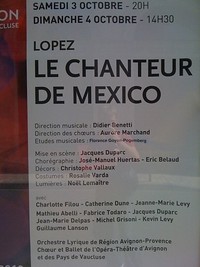 Chanteur de Mexico